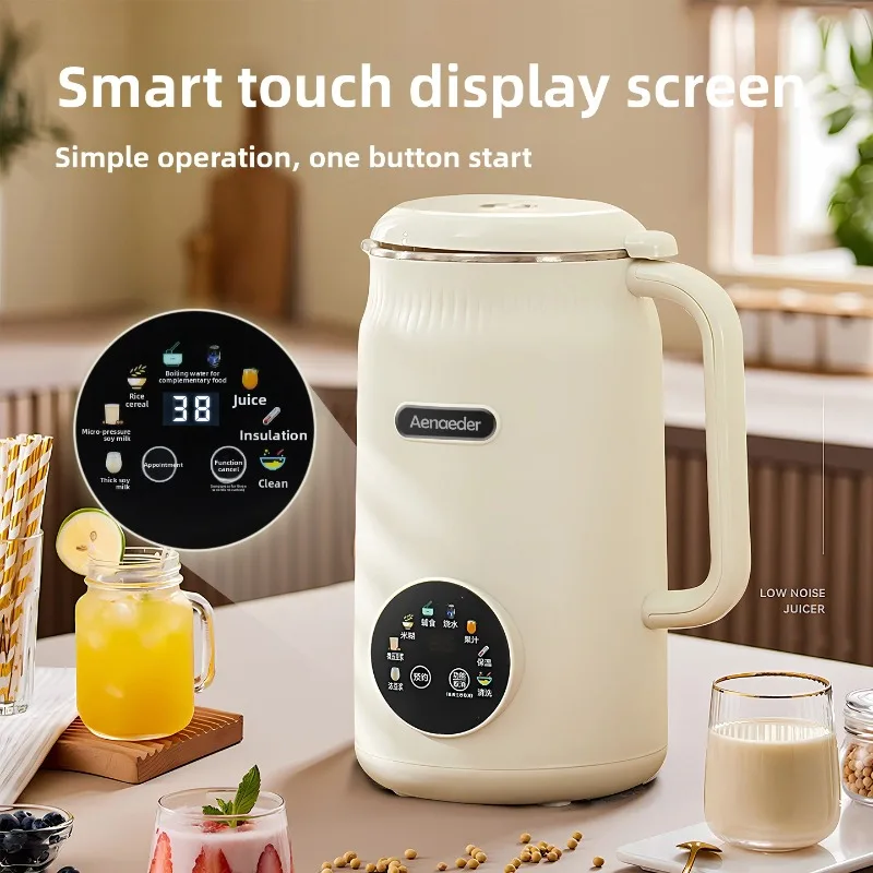 Large-capacity household soy milk maker-suitable for3-4people, multi-functional, fully automatic, filterfree, smallsized blender 2