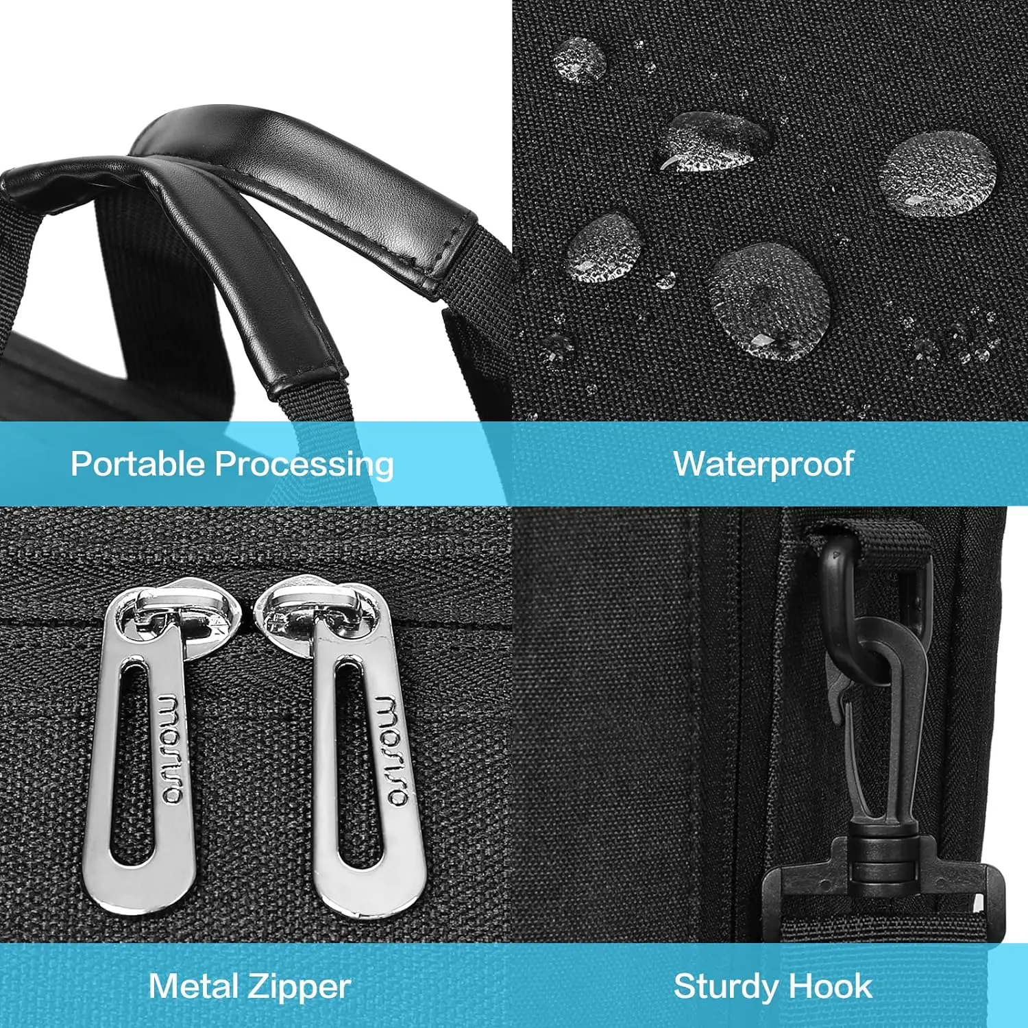 Bolsa de Ombro do Portátil 17 173 Polegadas Bolsa do Computador Portátil para o Macbook Air Pro Lenovo Asus hp Dell Caixa do Caderno - Imagem 6