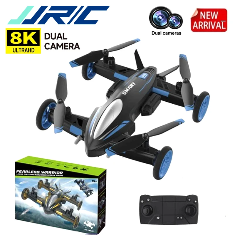 

JJRC H110 RC Drone WiFi FPV 8K Camera Land & Air Firing Battle Drone Flying Car RC Quadcopter Drone Altitude Hold One-key Return