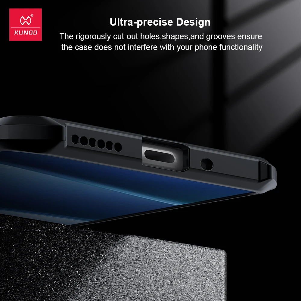 Phone Case Phone Protector Cover Xundd Phone Case For Xiaomi Redmi Note 14 Pro Shockproof Bumper Protective Cases Luxury Plain Transparent Cover For Redmi Note14