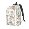 Kawaii Capybara Cartoon Cute Backpack Elementary High College School Student Bookbag Teens Canvas Daypack Gift 2