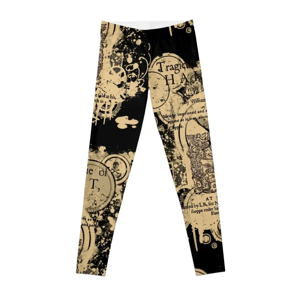 

Shakespeare's Hamlet Front Piece Leggings for fitness Jogger pants harem pants Womens Leggings