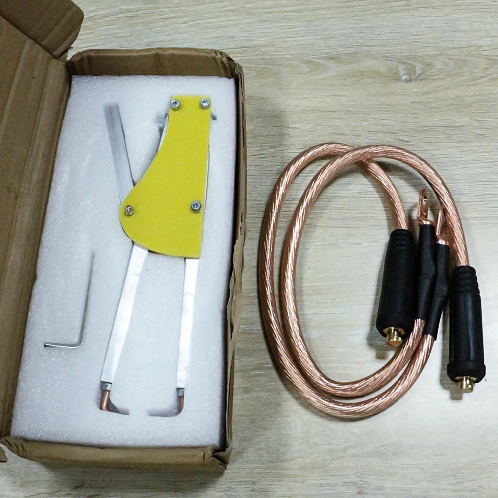 Industrieller elektrischer Punktschweißgerät, professionelle Stumpfschweißzange für die Reparatur von Blech mit einstellbarem Druckdesign – Detail 8