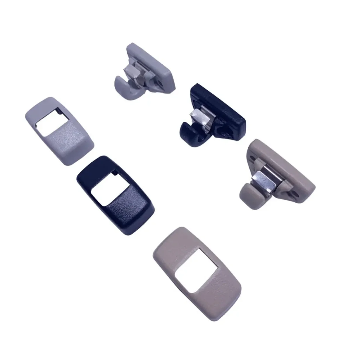 Nuovo Sunvisor Gancio Clip Staffa Supporto Per Vw Amarok Beetle Cabrio Caddy Eos Gol Saveiro Sharan T4 T5 Seat Altea Alhambra Ibiza