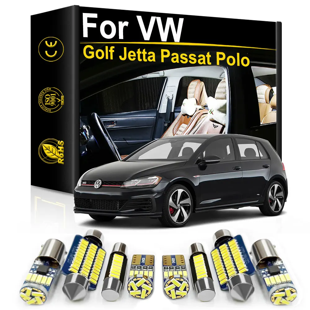 Комплект светодиодных ламп Canbus для VW Golf 4 5 6 7 Jetta Bora Vento Passat B5 B6 B7 B8 CC |