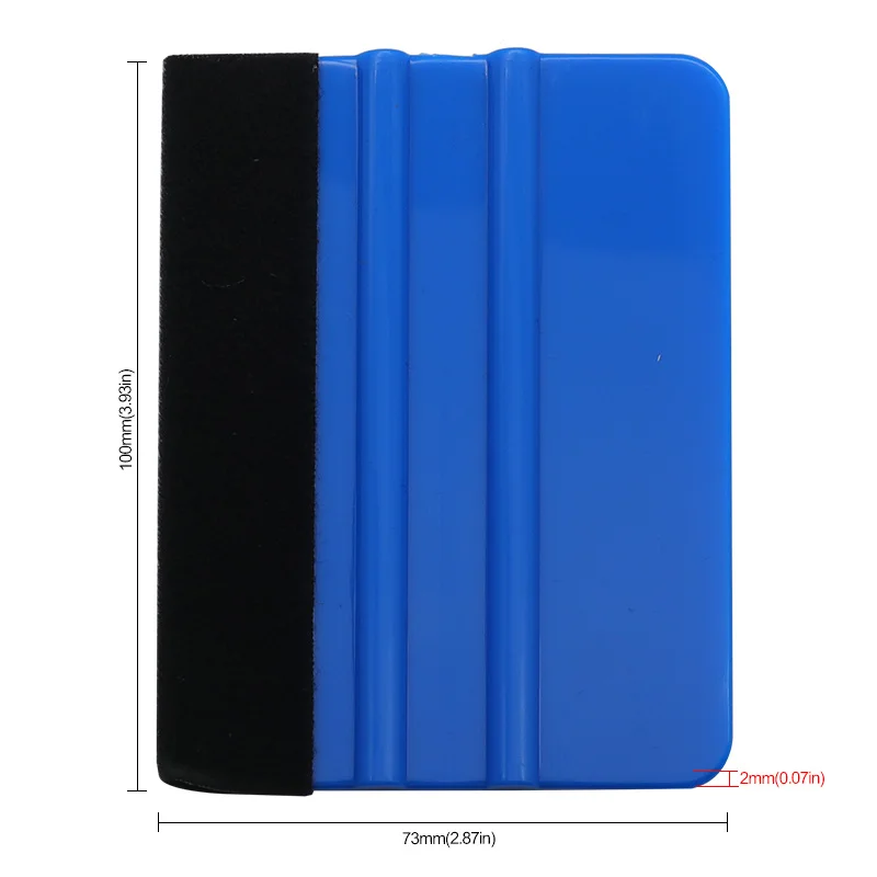 Car Film Tools PP Soft Plastic Squeegee Window Tint Film Sticker Scraper Applicator Glass Cleaning Water Wiper Spatula