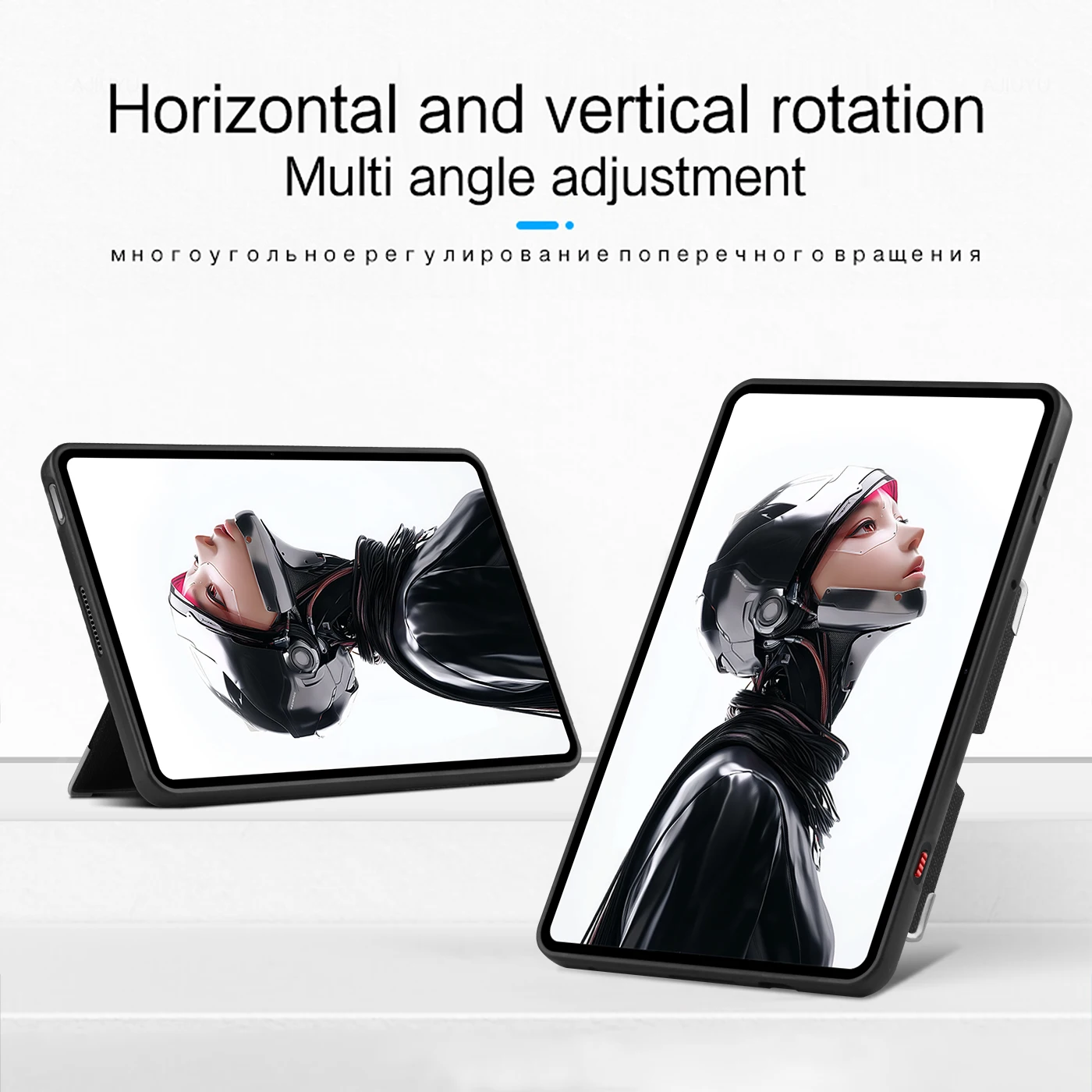 Enhanced Gaming Tablet Case Stand Cover - Shockproof and Slim Design