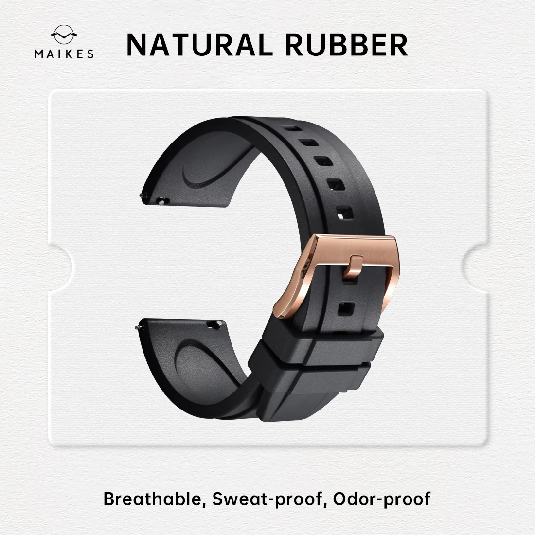 Versatile Quick Release Rubber Watch Strap - Premium Smart Watch Band Accessory