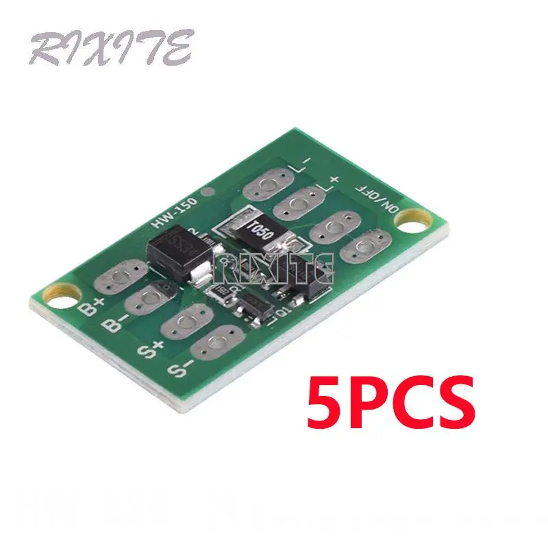 

5PCS Automatic Solar Panel Battery Charger Board Night Light LED Lamp Control Switch Battery Charger Charging Controller Module