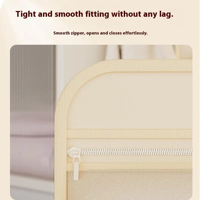 Mesh Storage Hanging Bag With Hook Multi Layer Breathable Pockets Bedroom Wardrobe Lingerie Pocket Organizer For Clothes Socks