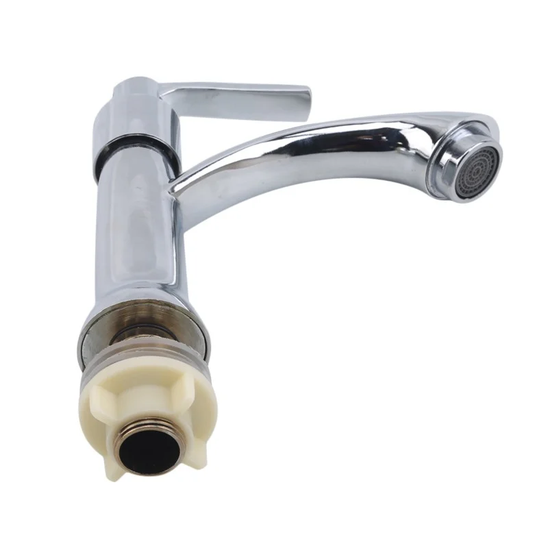 Basin Single Hole Zinc Alloy Faucet for Bathroom Sink