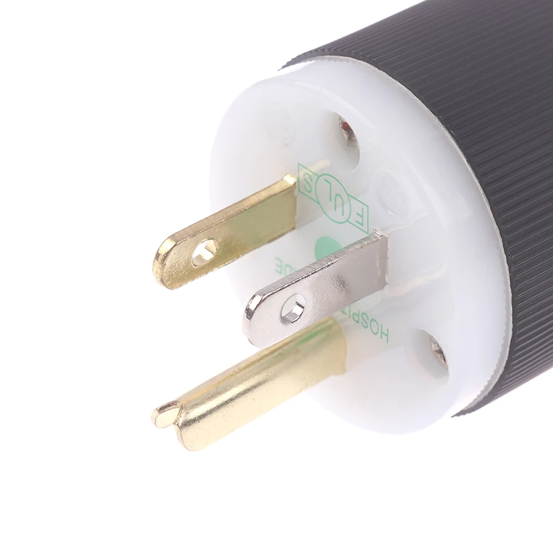 Description Picture 2 of itemHiFi Audio US Plug Female Socket HBL5266C NEMA 5-15P/15R American Standard Copper AC Power Supply Male Connector