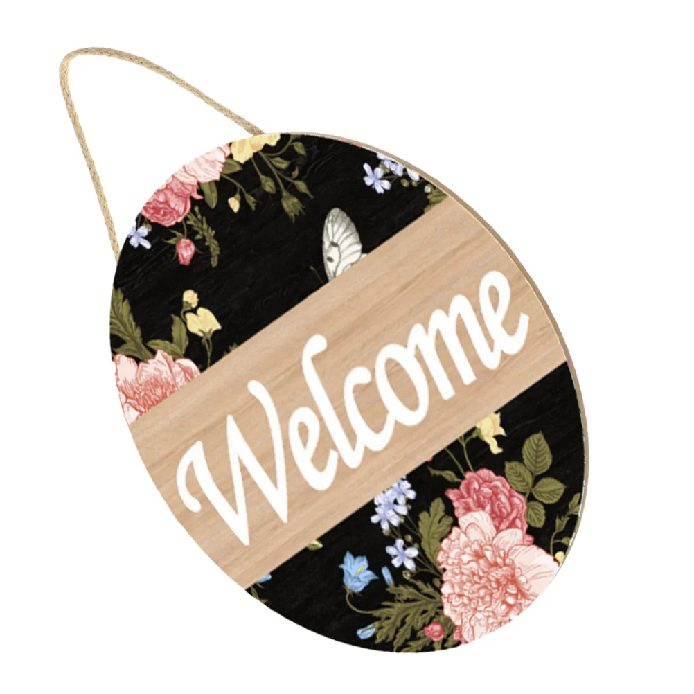

Rustic Welcome Sign Wall Hanging Hanging Sign Door Welcome Sign Decoration