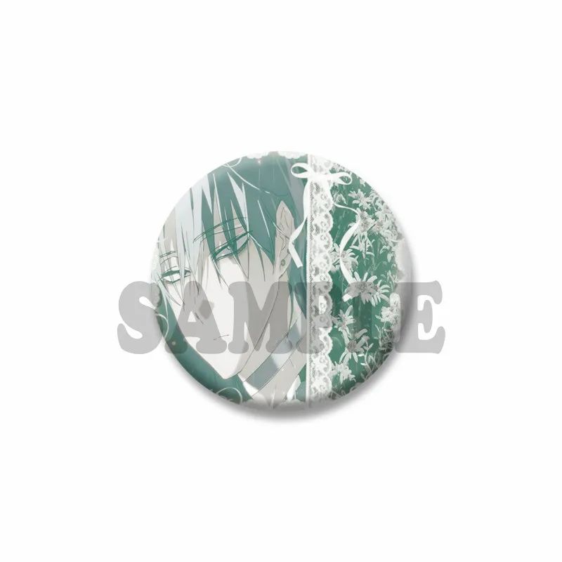 Cute Anime Pins Handmade Round Brooch Cartoon Cosplay Badge - Adorable Jewelry Accessories & Gifts
