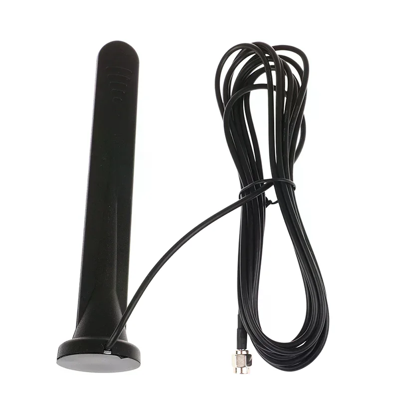 1Pc GSM 5G 소형 흡입형 안테나 실외 옴니 안테나 게인 5DBi 600-6000MHz TS9 CRC9 Wifi 라우터용 방수 자기 안테나