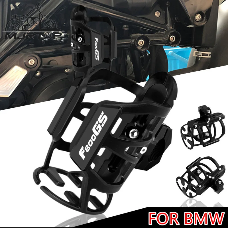 

For BMW F800GS F 800GS CNC Motorbike Beverage Water Bottle Holder Cycling Water Cup Bottle Cages Drink Cup Holder Stand Mount