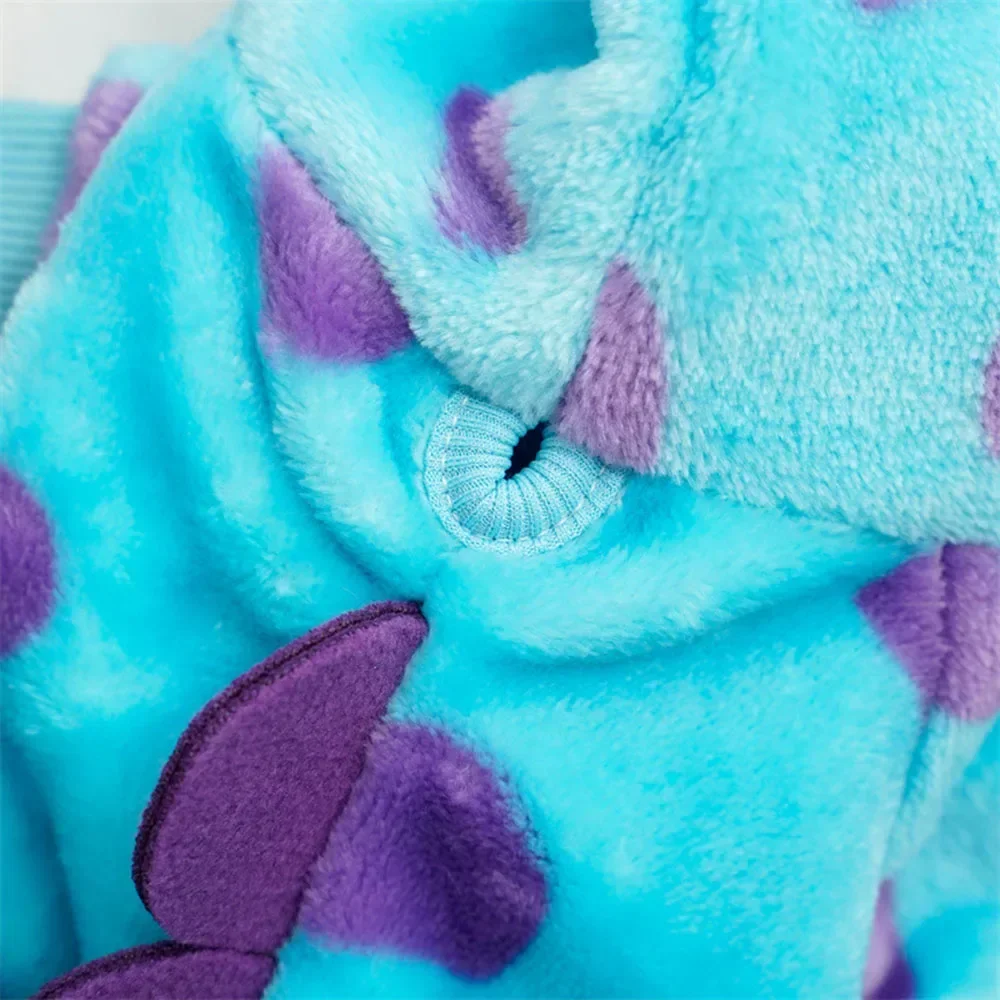Fleece Dinosaur Pet Hoodie 5