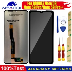Premium Touch Screen LCD Display with Frame and Free Tools - Replacement Parts (Note 59 Pro)
