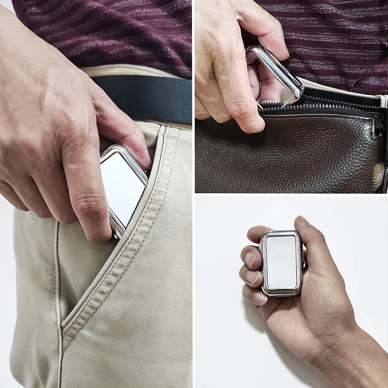 Portable ashtray Outdoor Mini Portable Metal Cigarette Ashtray Fashion Ashtray With Lockable Lid Desktop Ash Case Pocket Gift For Man cigarettes ashtray metal ashtray