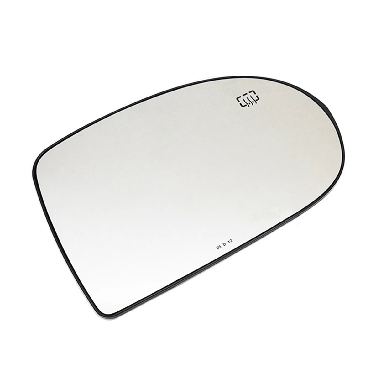 

Right Door Wing Side Mirror Glass Heated with Backing Plate for JEEP