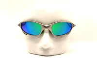 VTT homme lunettes de soleil polarisées lunettes de cyclisme UV400 lunettes de soleil de pêche lunettes de vélo en métal lunettes de cyclisme lunettes d'équitation B2-5 6