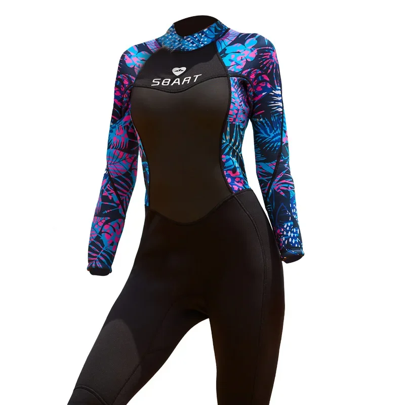 ウェットスーツ レディース 3mm 女性用 Dive＆Sail 後ろ