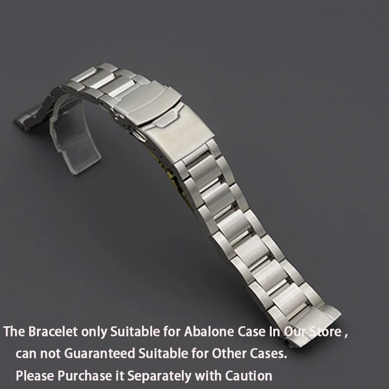 Enhanced Waterproof Diving Watch Case with Resin Bezel