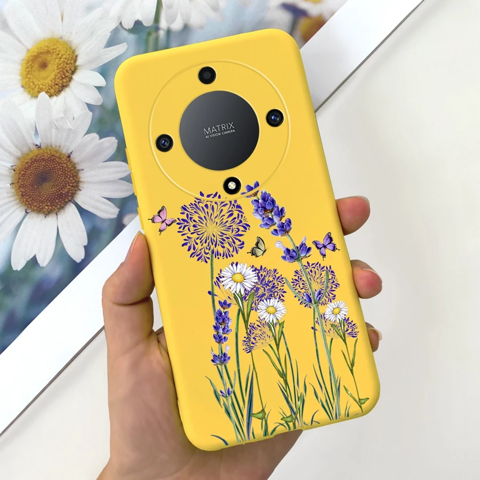 Stylish Painted Soft Silicone Phone Case with Bumper