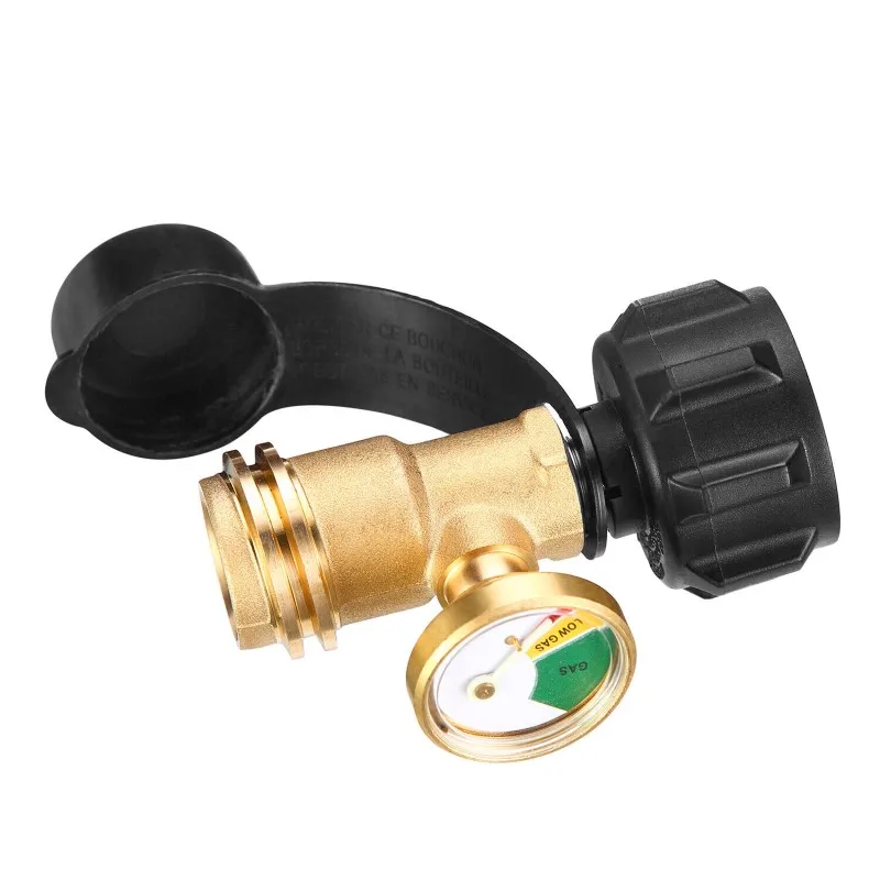 Pol Connector With Meter Connector High Quality North American Easy Installation And Operation Gas Cylinder Copper