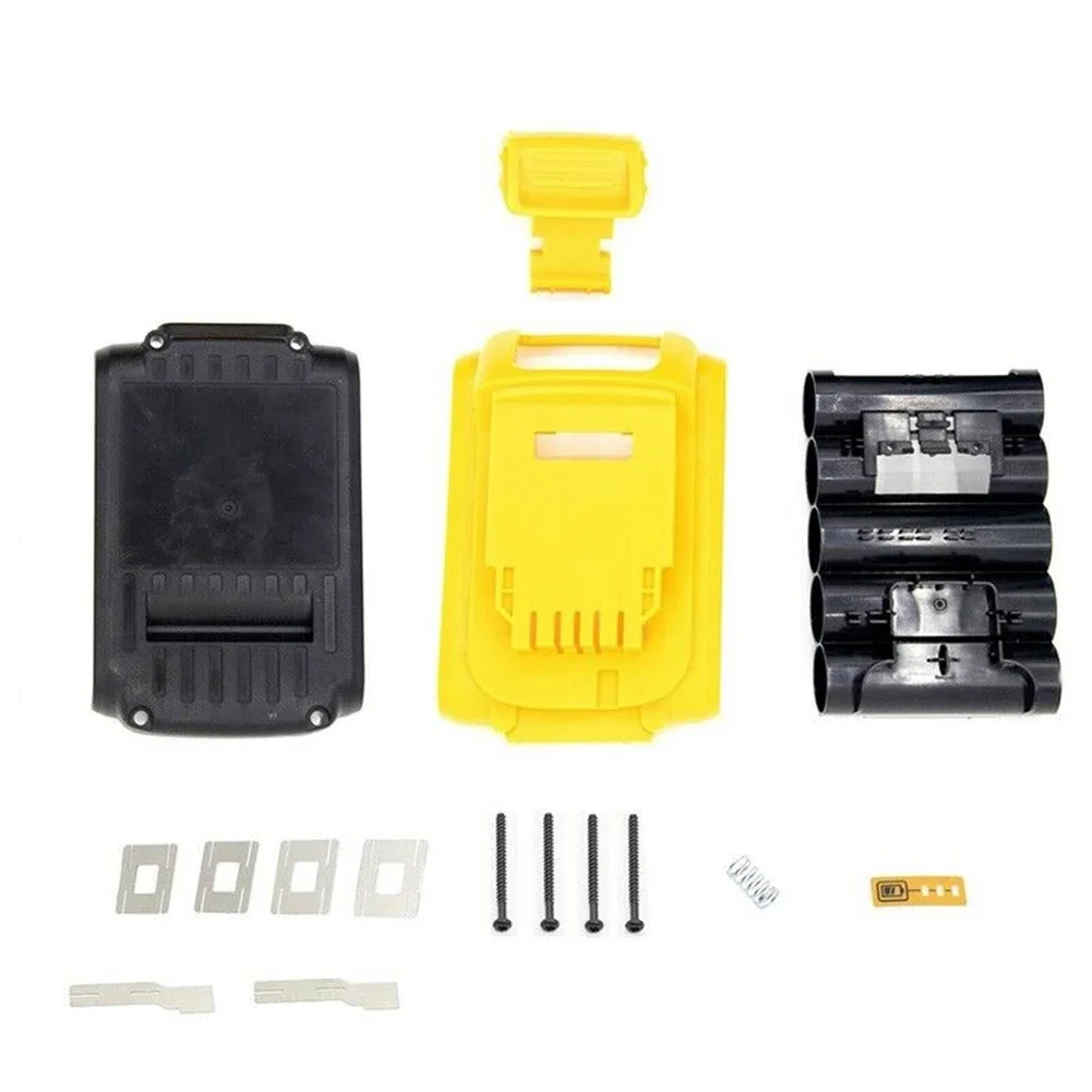 Li-Ion Battery Plastic Case Replacement For DeWalts 20V DCB201 DCB203 DCB204 DCB200 Power Tools Battery Shell Housing Case Parts