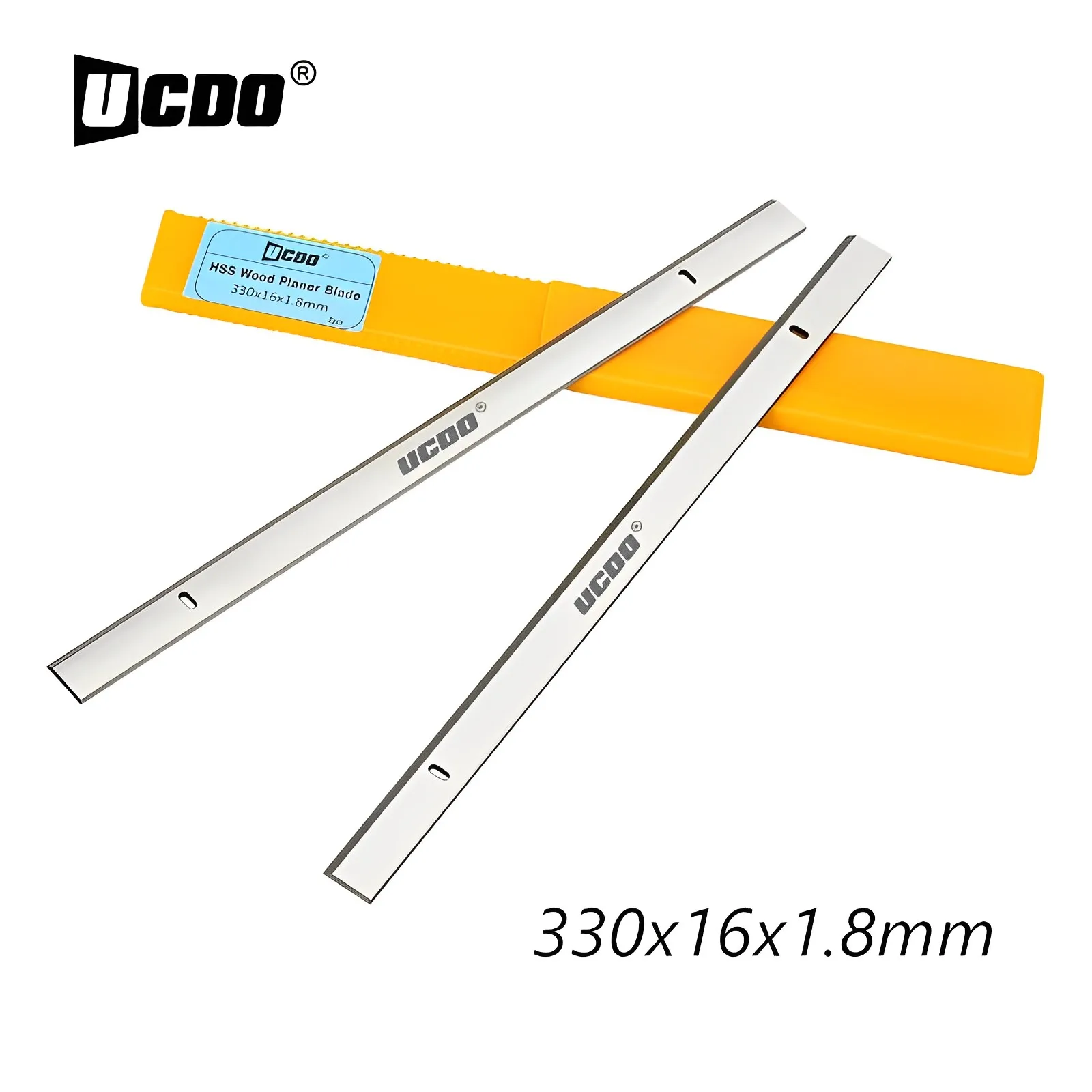 HSS Planer Blade Woodworking Tools Planer Blades 330x16x1.8mm Thickness Planer Knife for VEVOR M1B-LS-3301 13" Thickness 2pcs