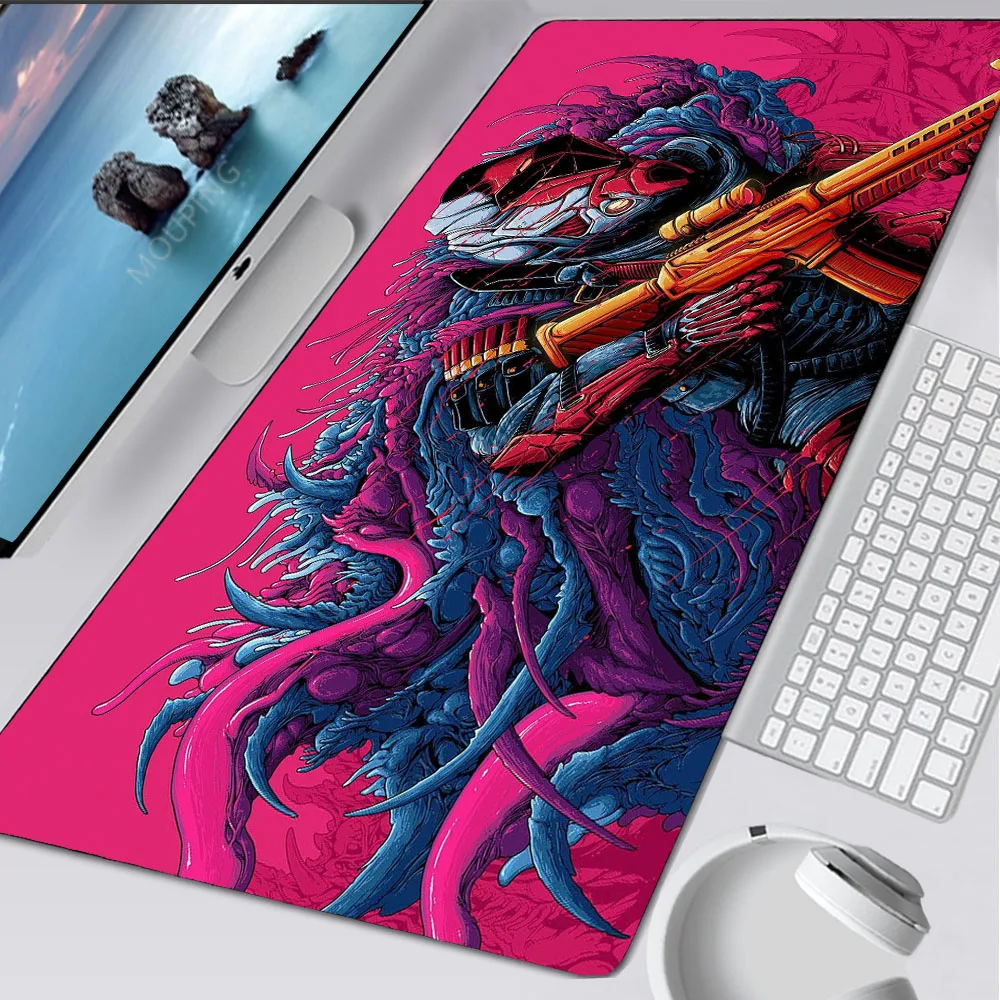 Hyper-beast-mouse-pad-cs-go-teclado-borracha-jogo-900x400mm-xxl-grande ...