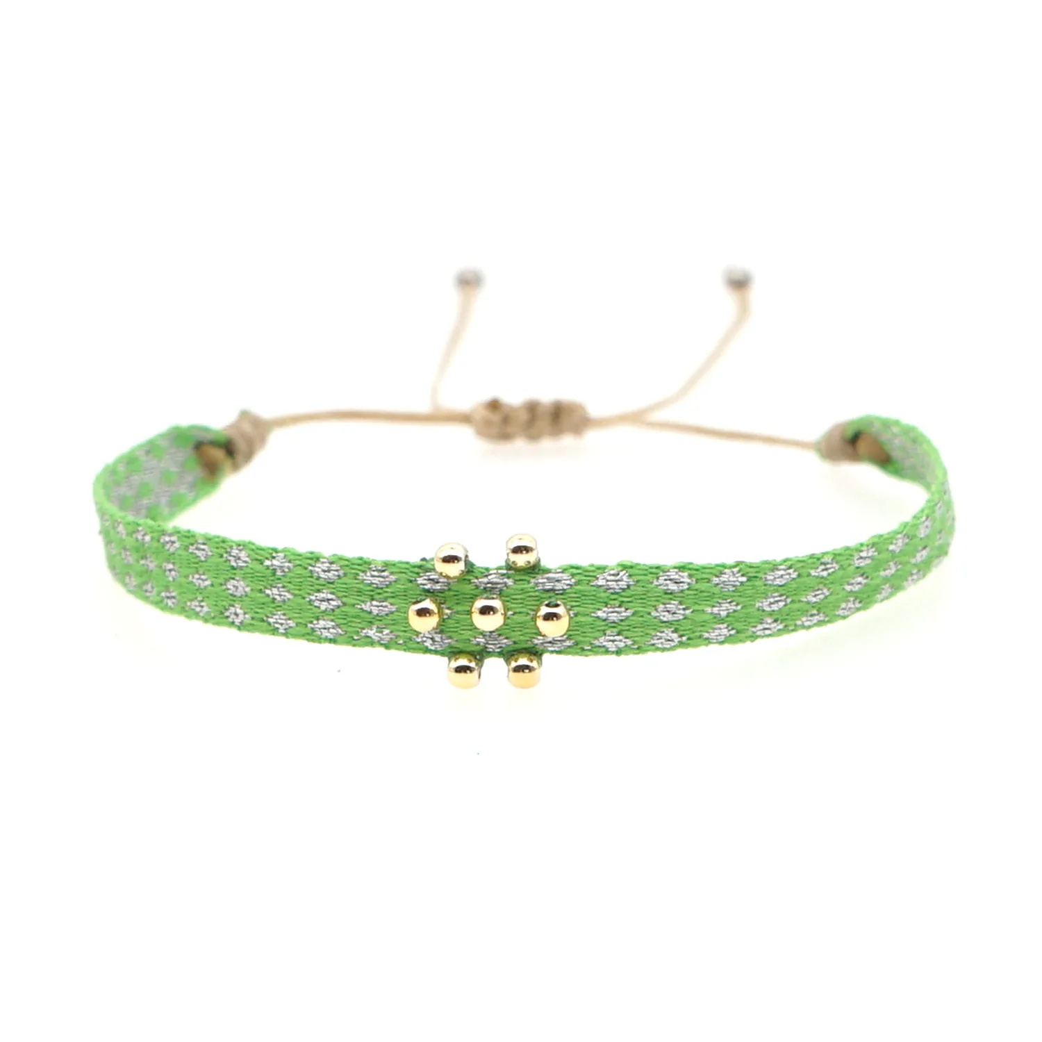 KKBEAD Kolumbien Armband Schmuck Stoff Stoff Armbänder für Frauen Geschenk handgemachte geflochtene Pulseras ethnischen Stil – Detail 12
