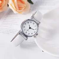 Hight Quality Brand Quartz Watch Ladies Fashion Small Dial Casual Watch Leather Strap Wristwatch for Women Relojes Para Mujer 2