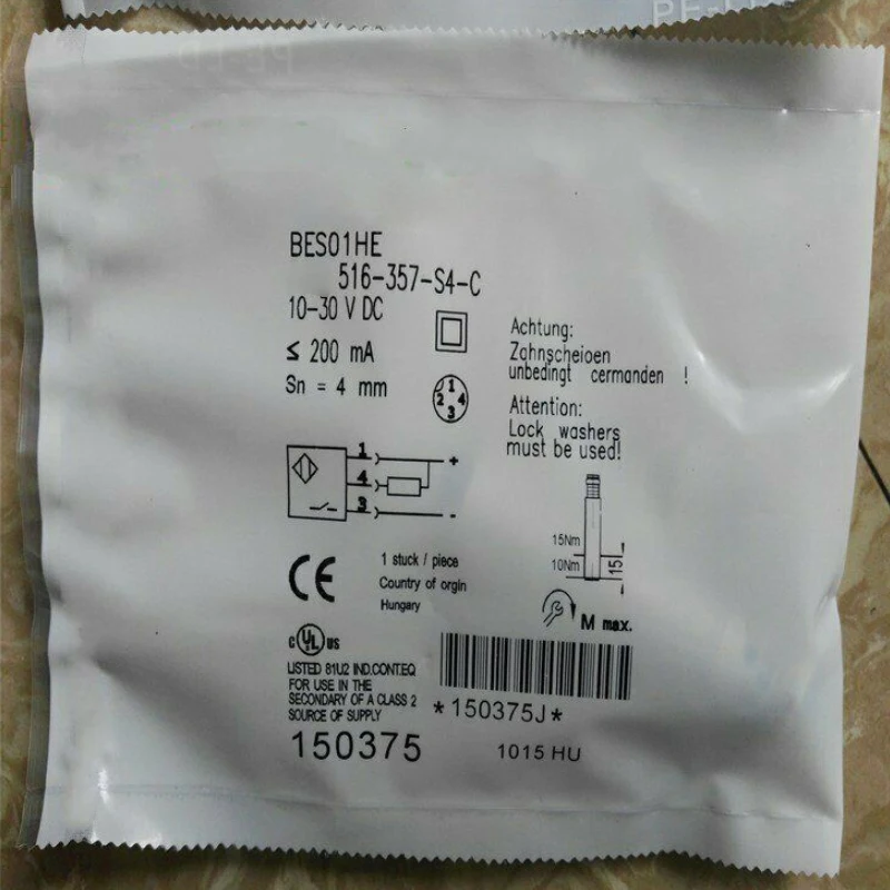 

Switch Sensor 516-357-S4-C 3 Wire NPN NO New High-Quality