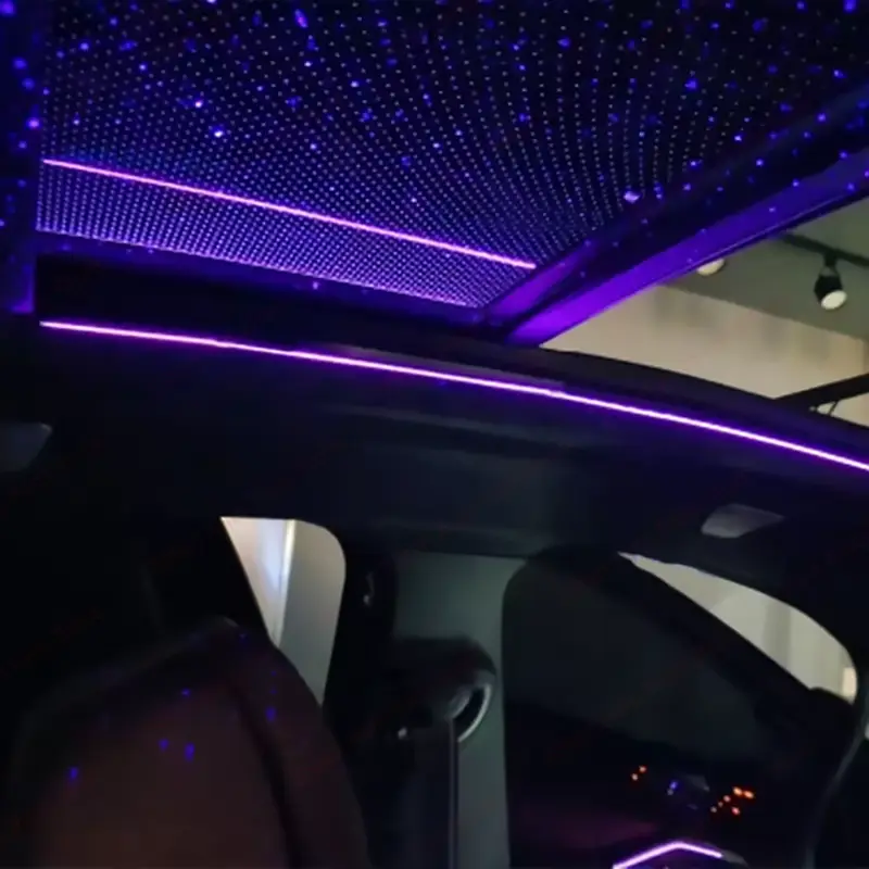 11 Colours LED Sunroof Light For BMW G20 NEW 3 Series 5 Series G01 G05 G30 X3 X4 X5 X6 X7 Car Interior Skylight Ambient Lights - Image 5