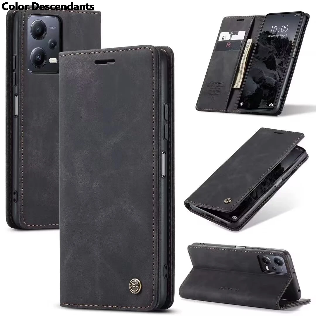 Phone Case Leather Phone Case Leather Wallet Case Leather Case For iPhone SE 5 S E 13 15 16 Luxury Magnetic Flip Wallet Protect Stand