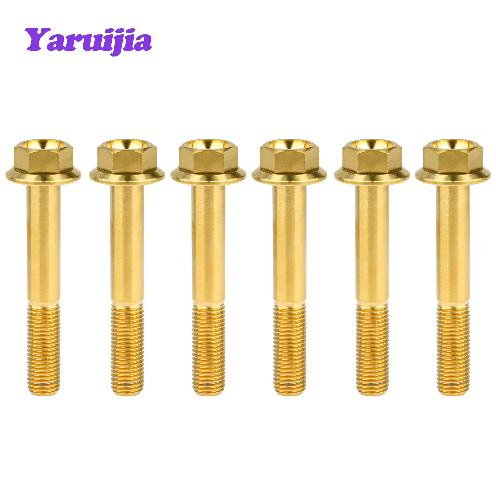 parafusos para modificacao da motocicleta freio a disco parafuso 6pcs 03