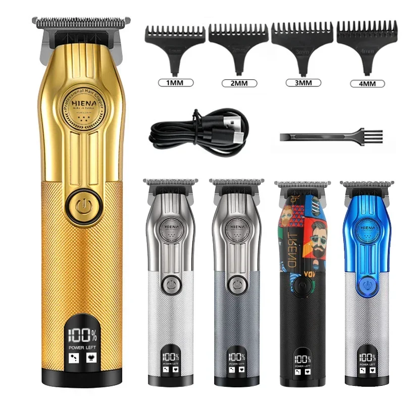 

Cordless Hair Clippers for Men Rechargeable Beard Trimmer and Grooming Kit,Electric Clipper Stainless Blade Hair Cutting Machine
