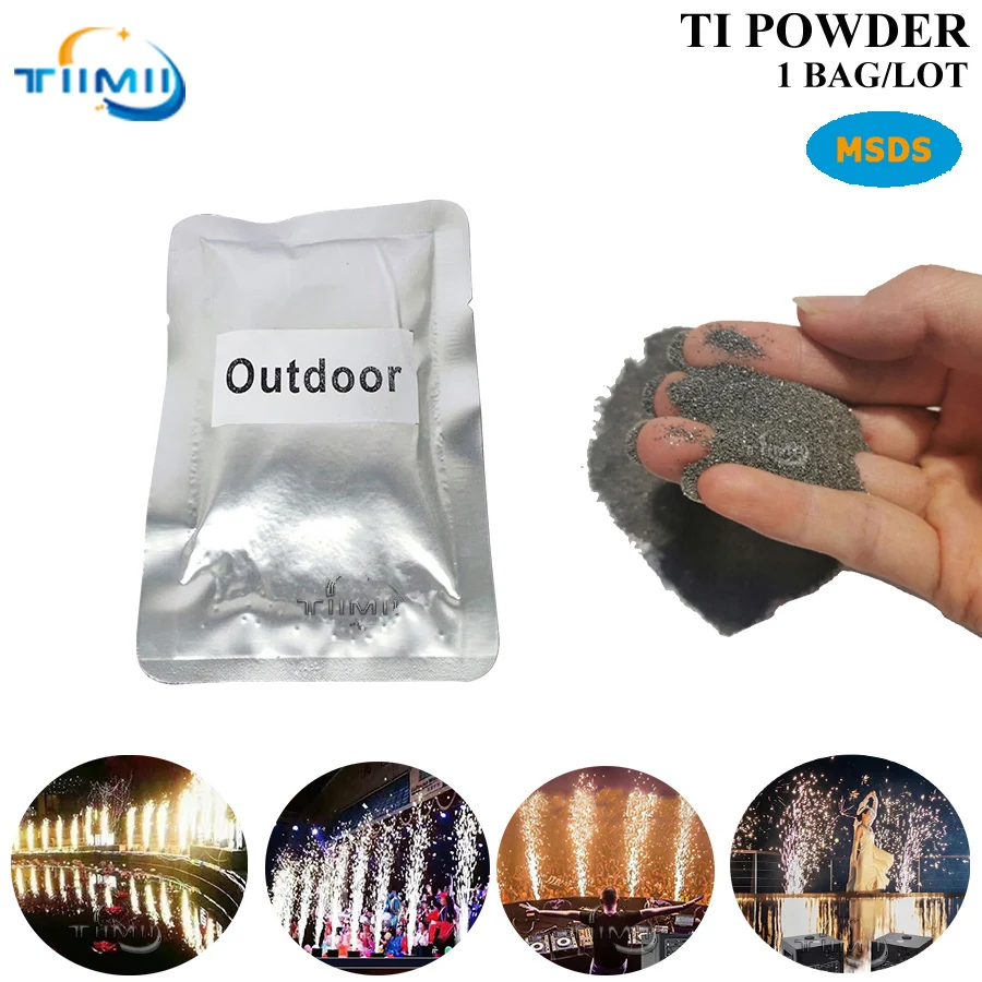 T1 Powder Cold Spark Machine 600W with Dmx Cold Sparkular Firework Machine Sparkler MSDS 200g 1bag