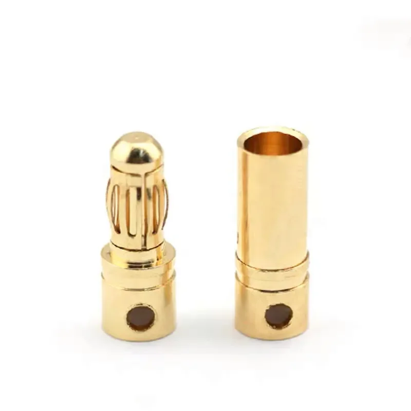 

20Pcs 3.5mm DIY Gold Plated Male Female Bullet Banana Connector Plug For RC ESC Battery Motor Terminals Parts