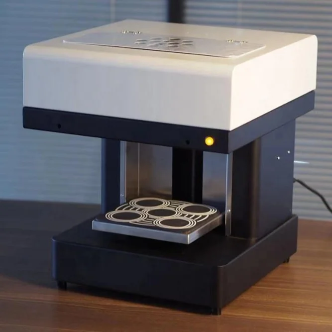 

Skytop, съедобный пищевой принтер lst, машина для рисования кофе, принтер для торта с 4 чашками