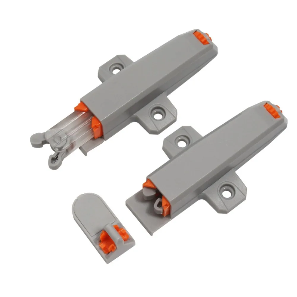 5 Pack Rebound Self Locking Device,Push to Open Cabinet Catches,Adjustable Kitchen Buckel Locks,Cabinet Push Latches