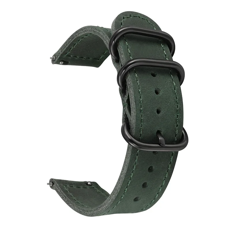 Vintage Crazy Horse Leather Watch Strap - Premium Bracelet