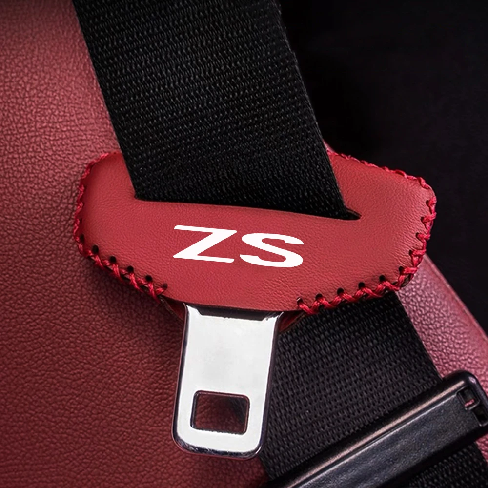 2pcs Car Seat Belt Clip Extender Safety Seatbelt Lock Buckle Plug Cover Safety Buckle For Morris Garages MG ZS HS seat belt extender seat belt clip car seat belt accessory
