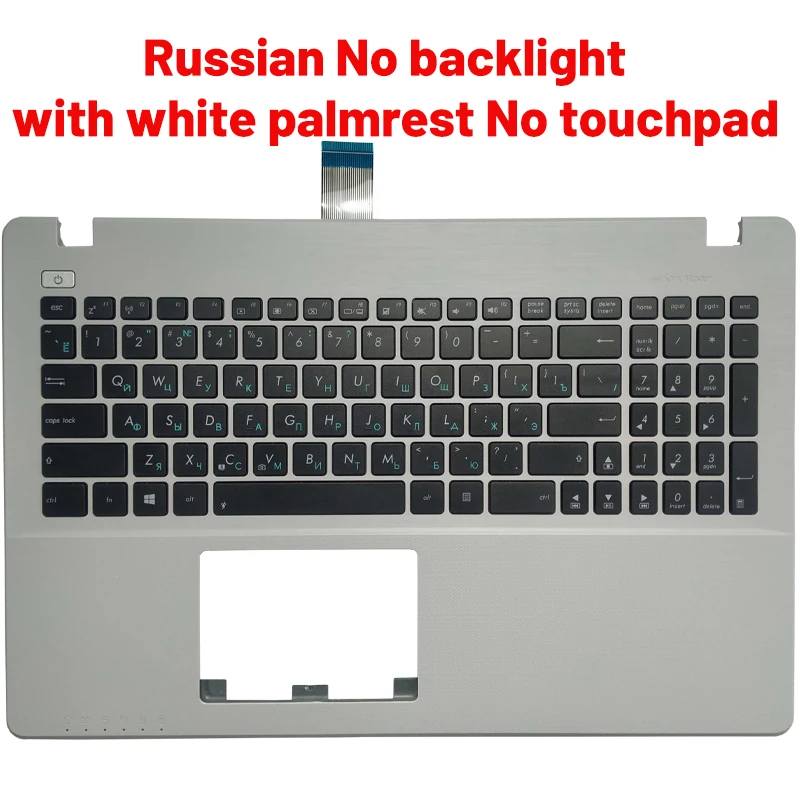 Russian/US Laptop Keyboard for ASUS X550JD X550JF X550JK X550JX X550L X550LA X550CA X550CL X550D LX550DP X550EA palmrest upper