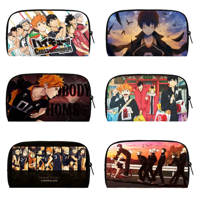 Anime Haikyuu! Coin Purse Oya Oya Oya Haikyuu Wallet Chibi Hinata Syouyou Fly High Cartoon Money Bags Women Long Coin Bag Gift