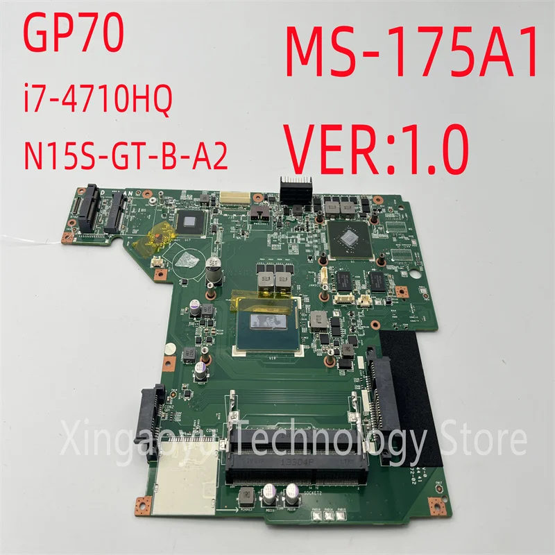 

Оригинальная материнская плата для ноутбука MSI GE70 GP70 стандартная GT840M GPU DDR3 100% ТЕСТ ОК