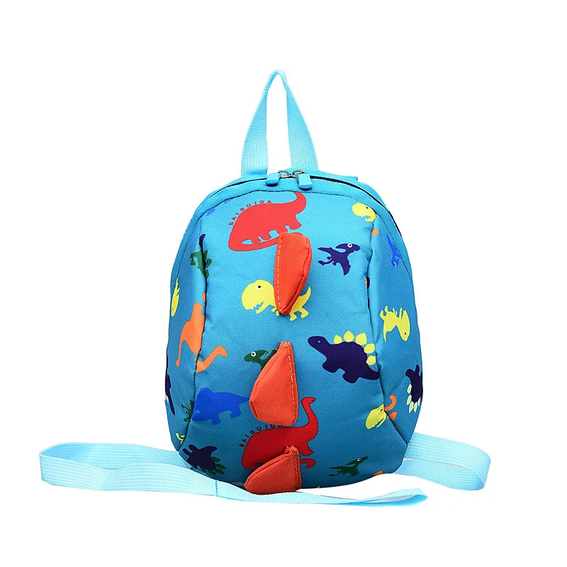 

Kindergarten backpack bag children's funny cute dinosaur print anti-lost bag new backpack for boys and girls