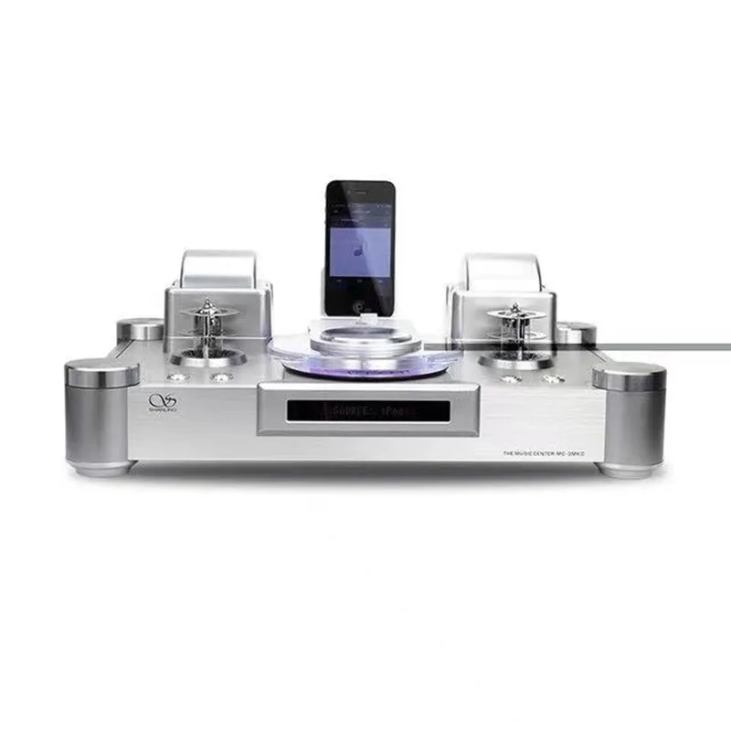Shanling MC-3 MKII 음악 센터 진공 튜브 CD 플레이어 상단 로딩 HIFI CD 플레이어 110 볼트/220 볼트